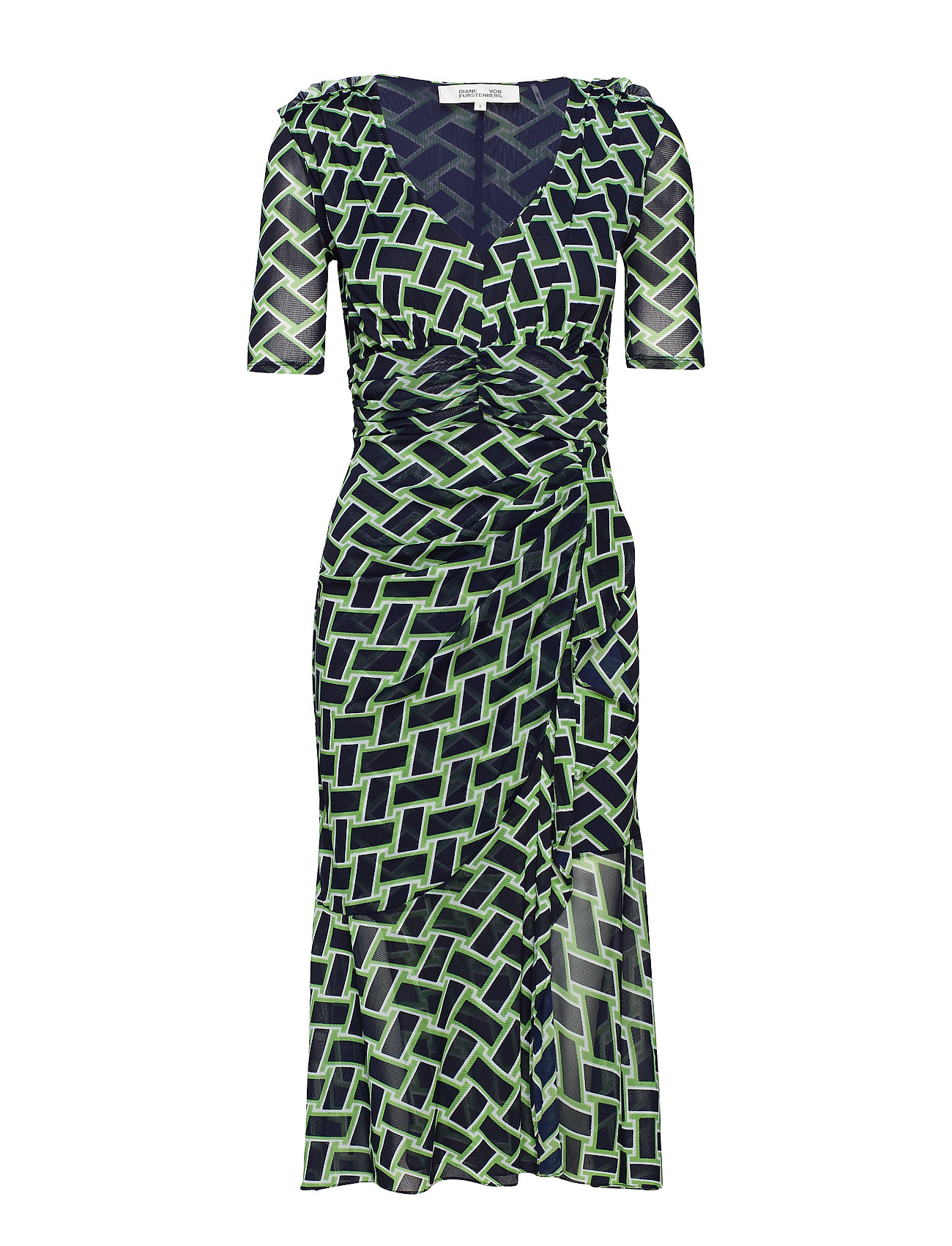 Dvf Farrell Jurk Knielengte Groen Diane Von Furstenberg diane von furstenberg kopen in de aanbieding Dvf Farrell Jurk Knielengte Groen Diane Von Furstenberg diane von furstenberg kopen in de aanbieding