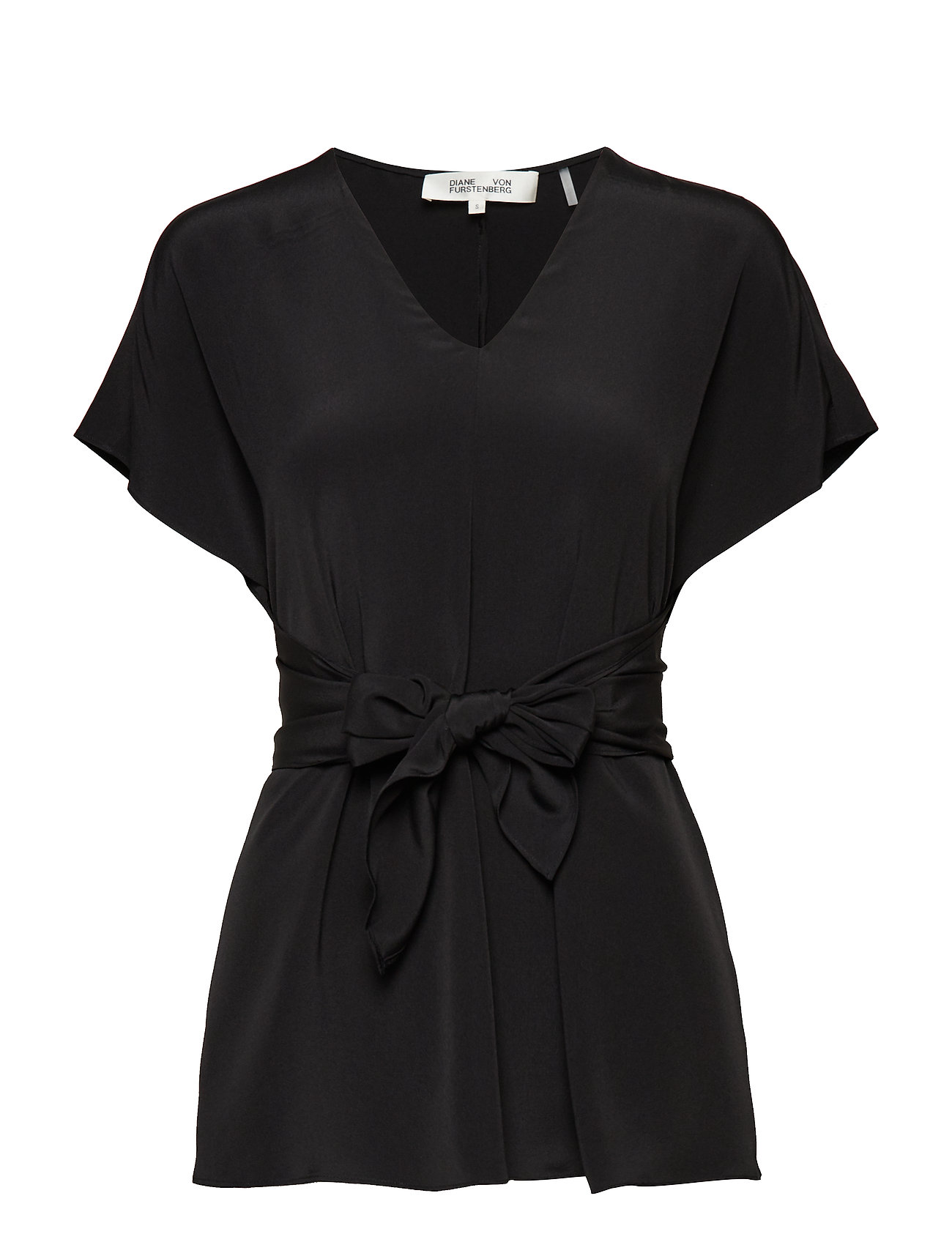 Dvf Lizzie Blouse Korte Mouwen Zwart Diane Von Furstenberg diane von furstenberg kopen in de aanbieding Dvf Lizzie Blouse Korte Mouwen Zwart Diane Von Furstenberg diane von furstenberg kopen in de aanbieding