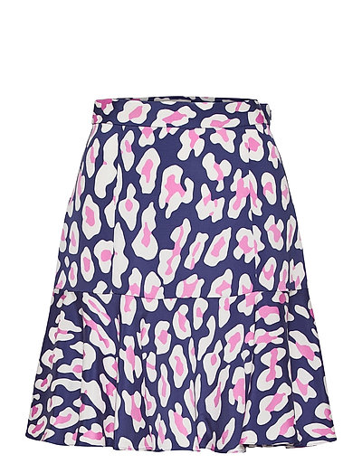 by johnny floral pleated mini skirt