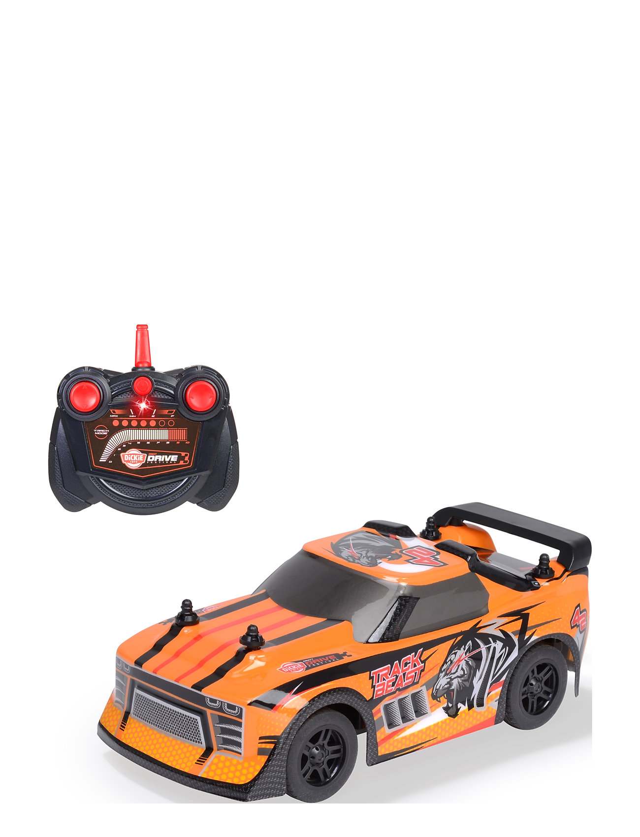 Rc Track Beast. Rtr Toys Remote Controlled Toys Multi/patterned Dickie Toys