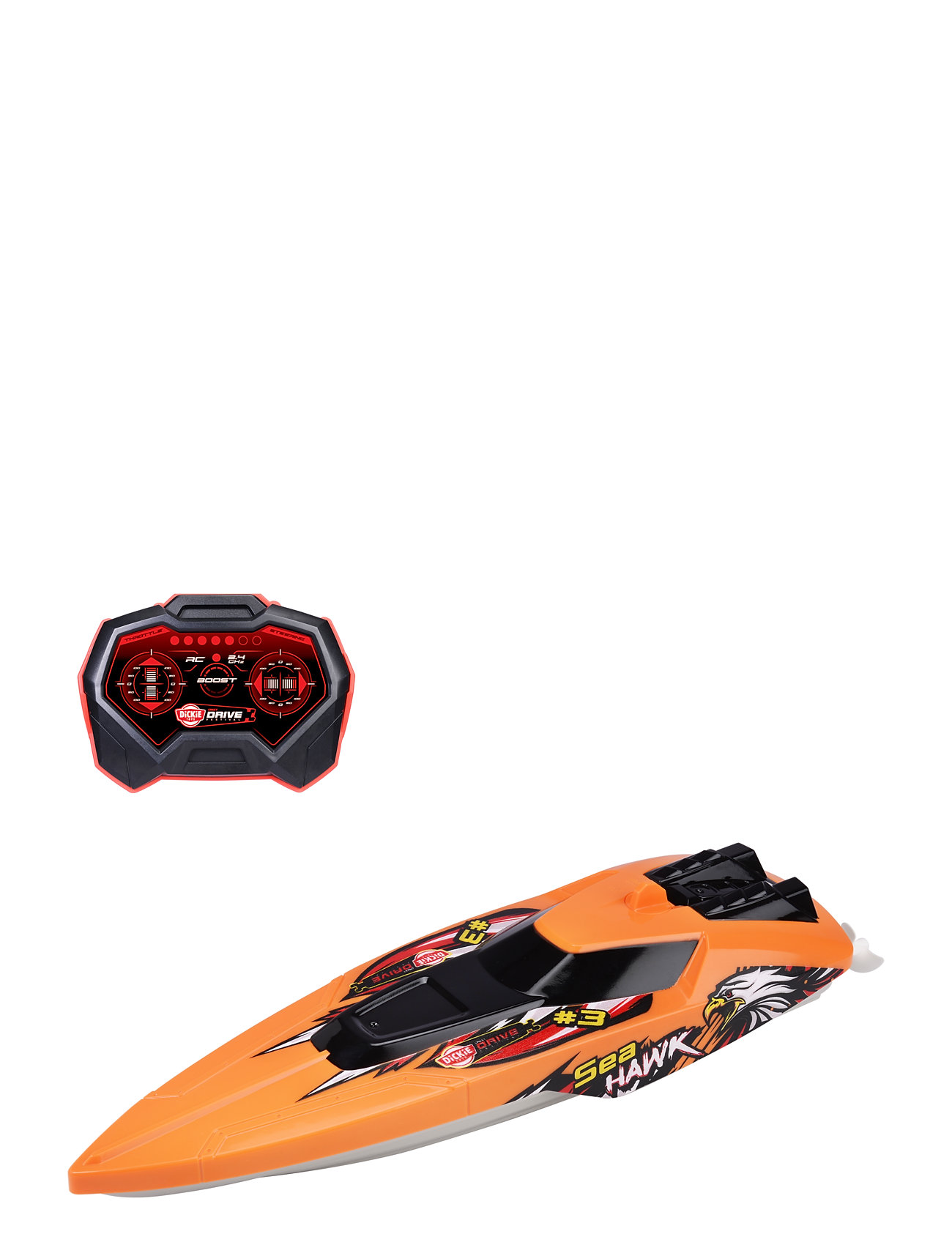 Dickie Toys Rc Sea Hawk, Rtr Orange Dickie Toys