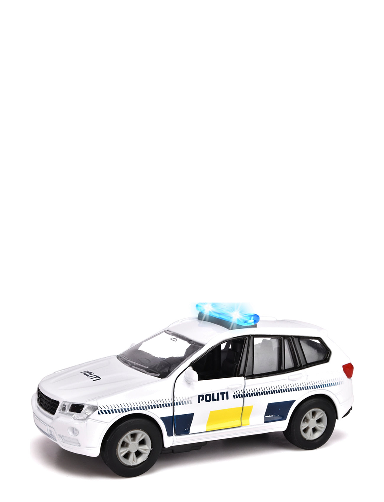 Dickie Toys Danish Police Car White Dickie Toys