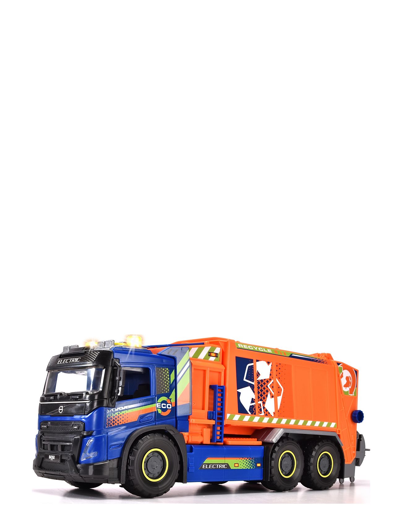 Dickie Toys Giant Garbage Truck Orange Dickie Toys