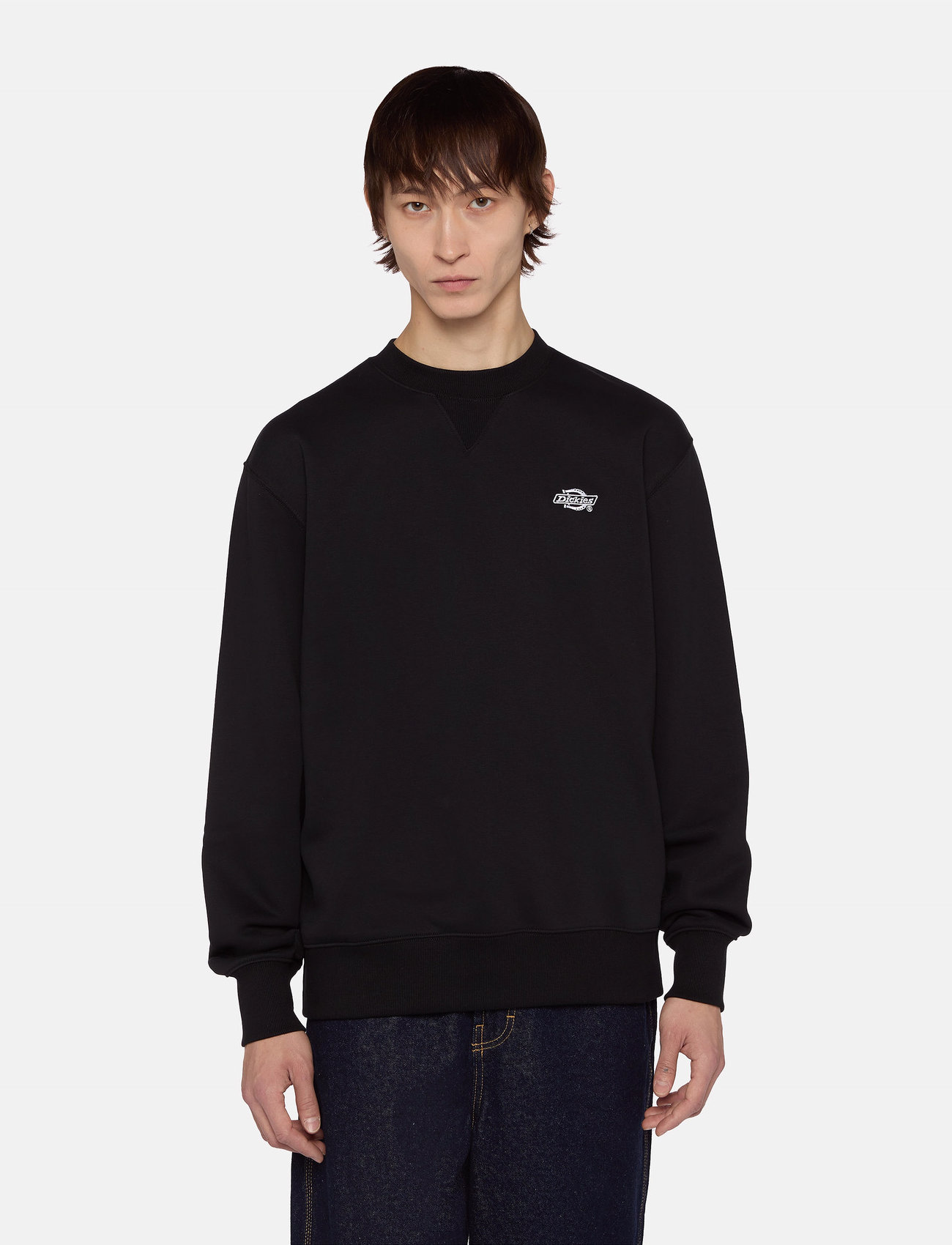 Dickies Summerdale Sweatshirt, XS, Black, Sweatshirts & Hættetrøjer > Sweatshirts, Herre