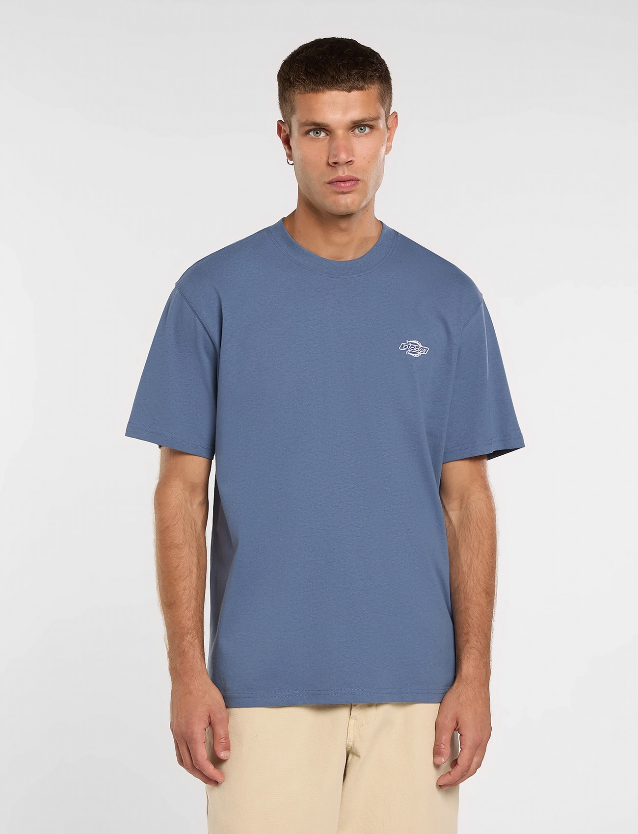 Dickies Summerdale Ss Tee, XL, Blue, T-Shirts > Kortærmede, Herre