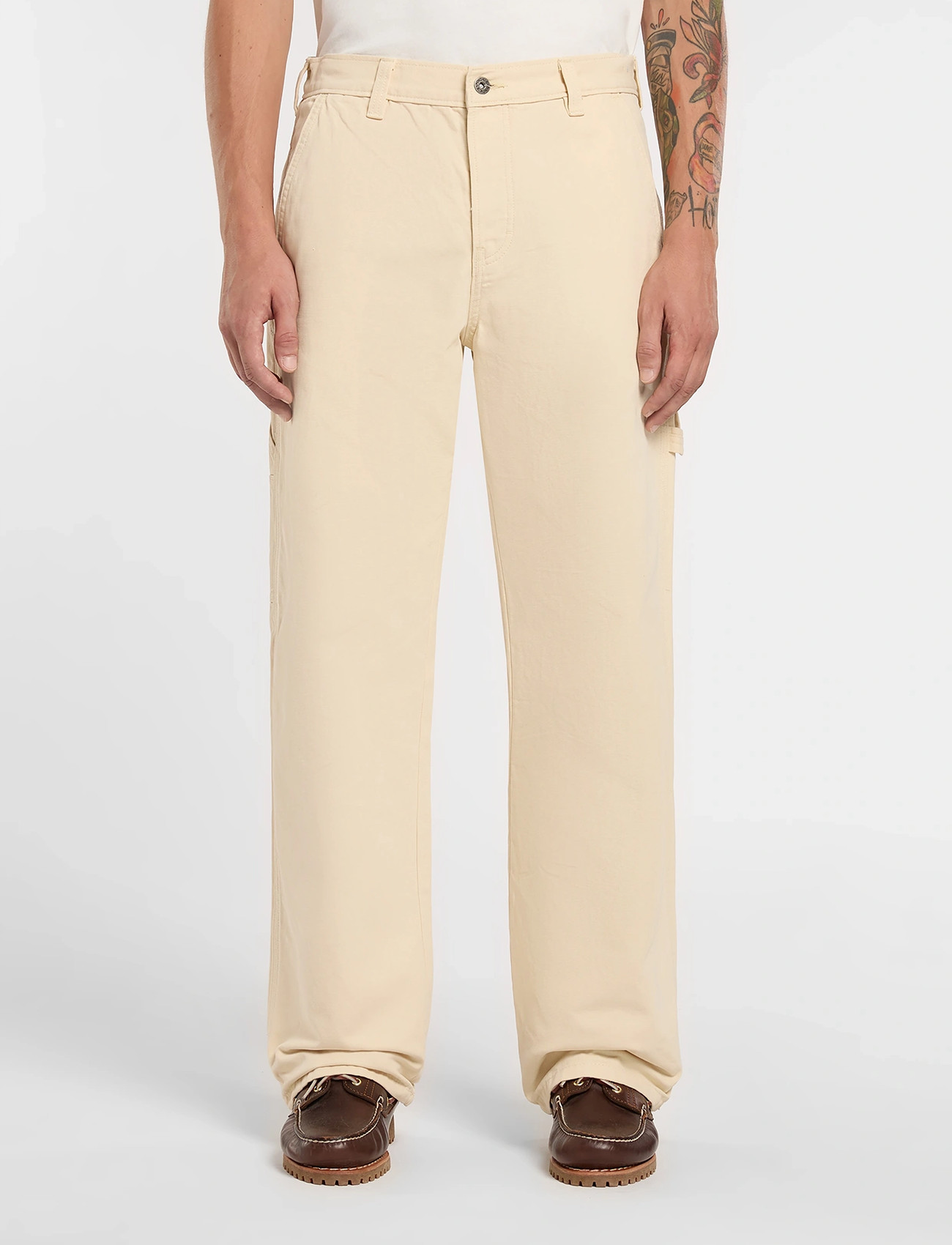 Dickies Canvas Carpenter, 36, Cream, Bukser > Afslappet, Herre