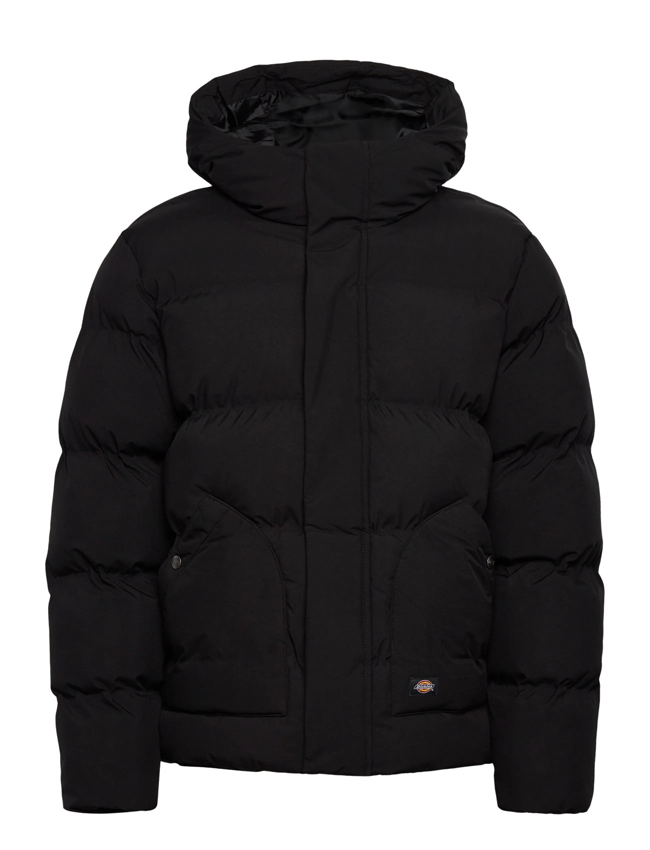 DICKIES M Eagleville Hooded Puffer Schwarz - L - Herren