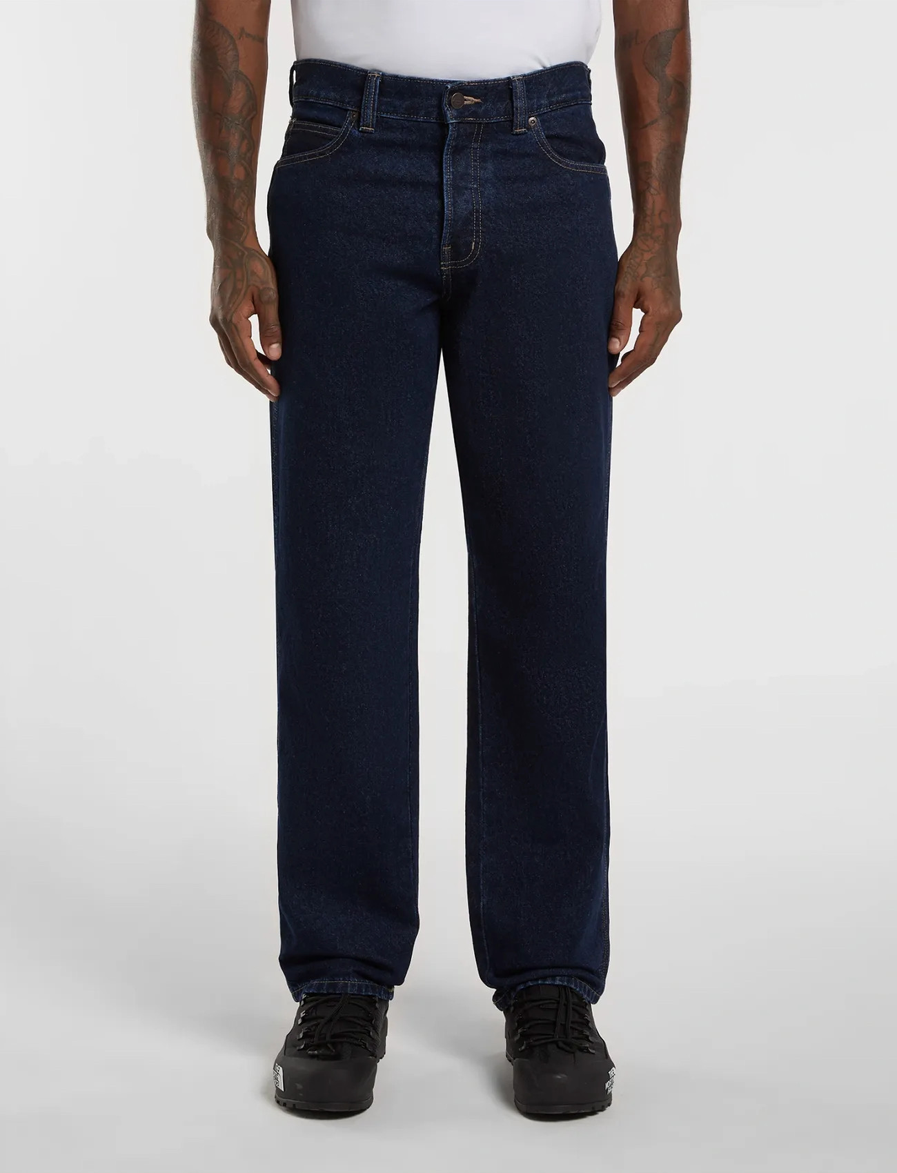 Dickies 983 Regular Straight Jean, 34 x 32, Navy, Jeans > Almindelige, Herre