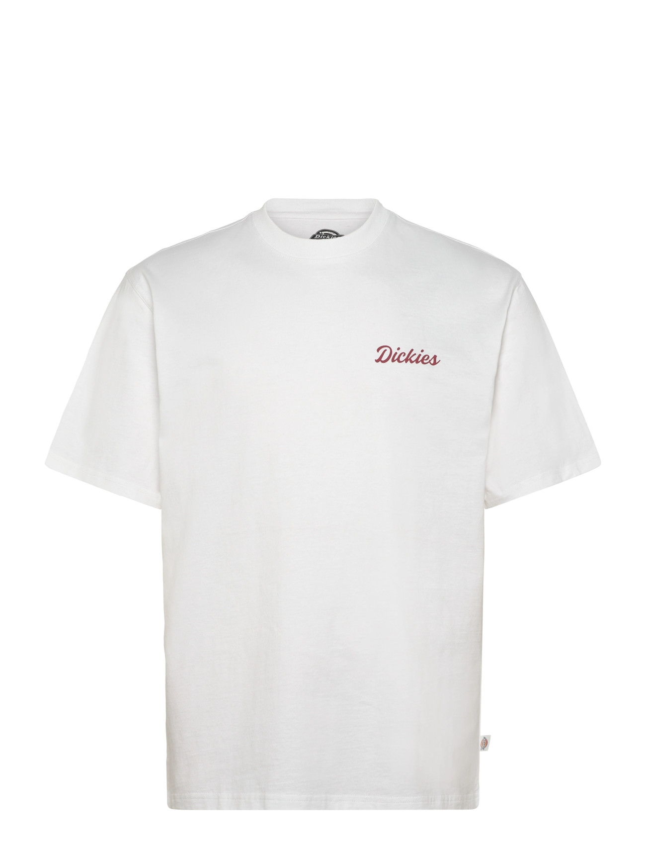 Dickies Wellsville Ss Tee, XS, White, T-Shirts > Kortærmede, Herre