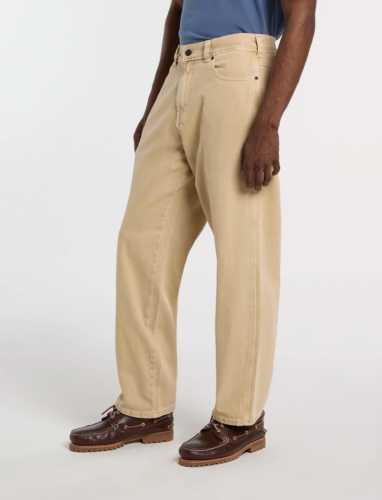 Dickies 958 Baggy Tapered Work Jean, 36 x 32, Beige, Jeans > Afslappede, Herre