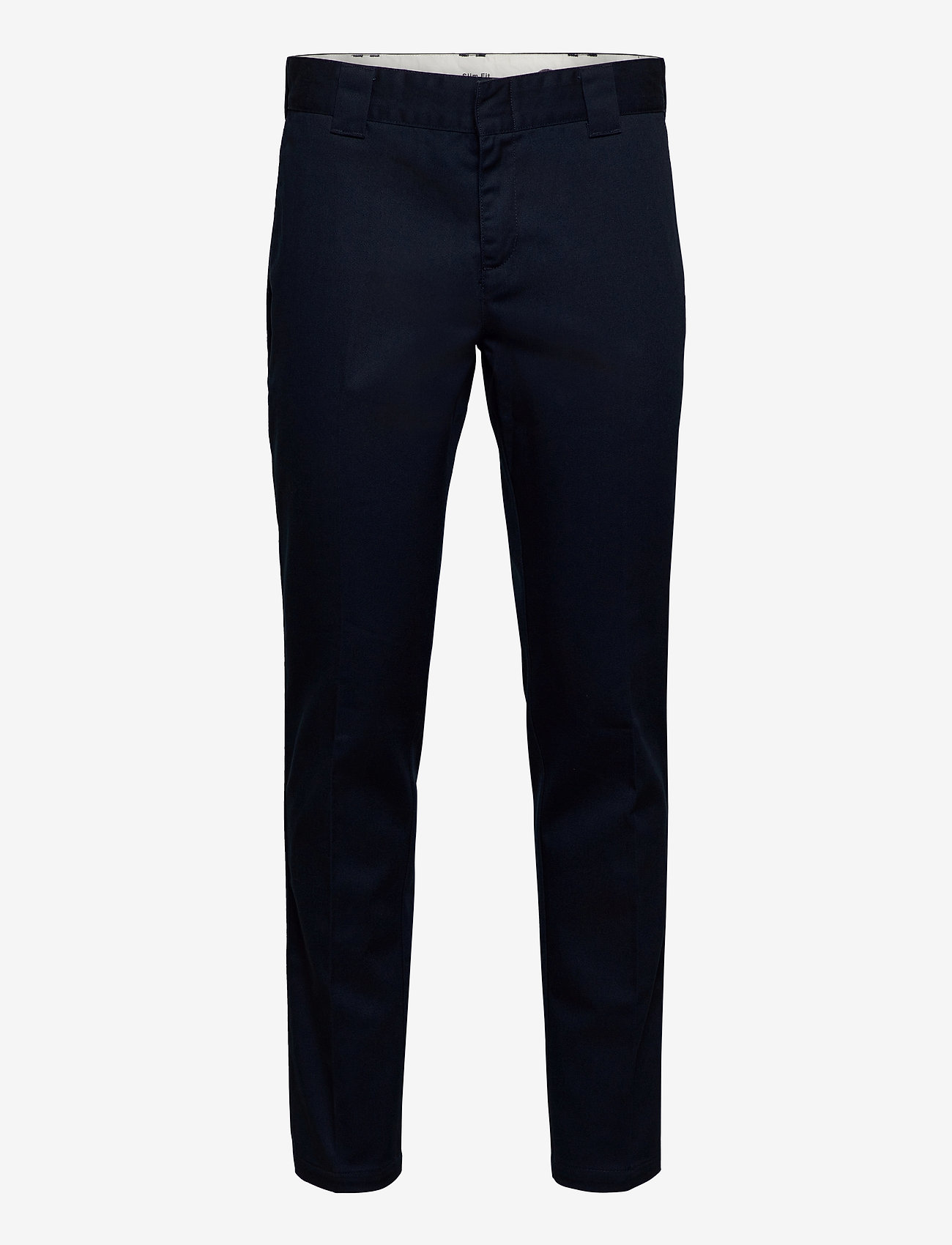 navy slim fit work trousers