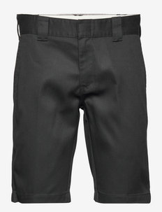 SLIM FIT SHORT REC - chinos shorts - black