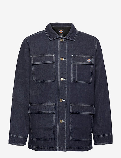 dickies black denim jacket