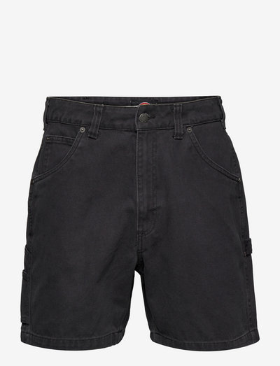 DICKIES DUCK CANVAS SHORT W - denim shorts - stone washed black