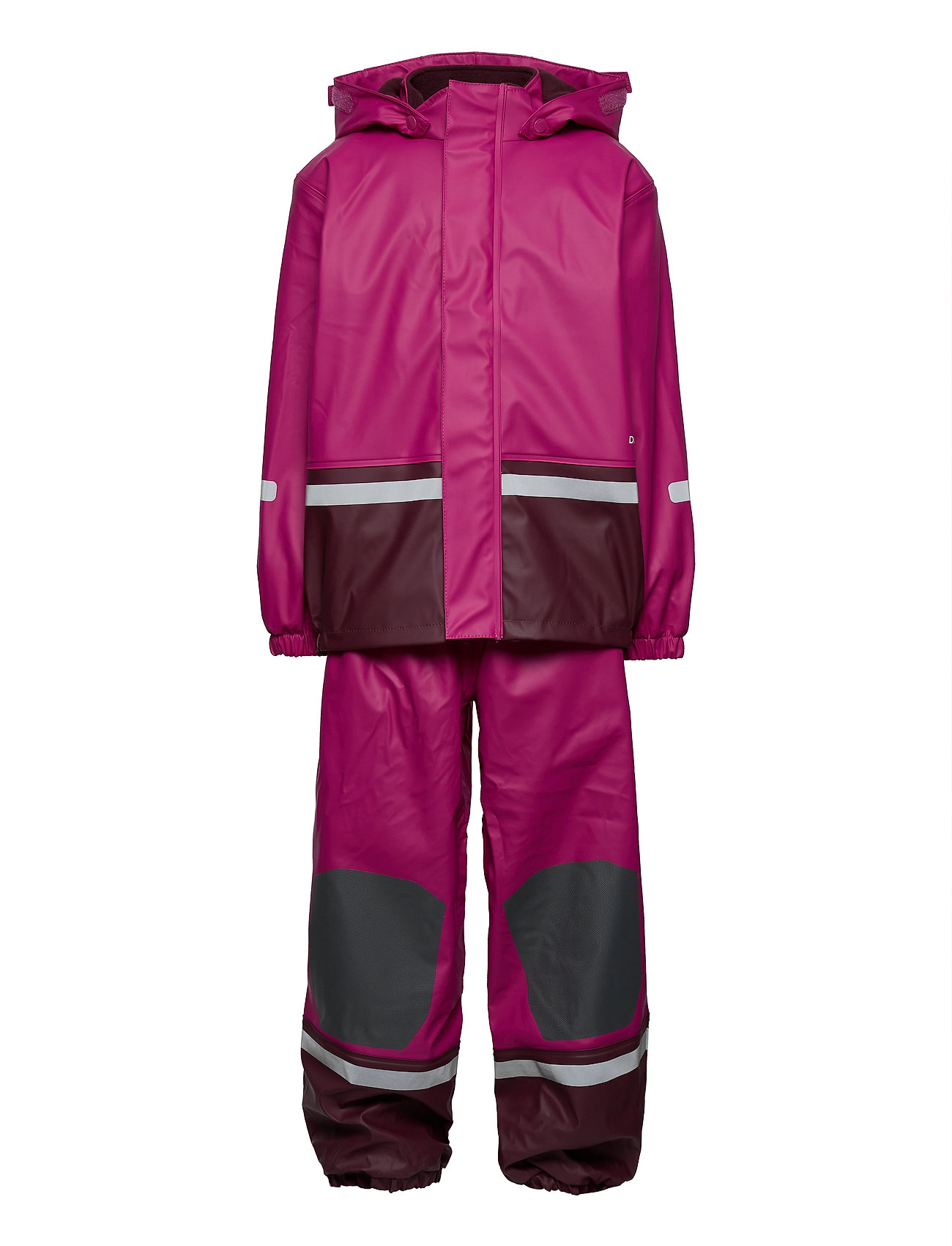 Lilla Didriksons Boardman Set 5 Outerwear Rainwear Sets & Coveralls Lyserød Didriksons langærmede heldragter for børn - Pashion.dk