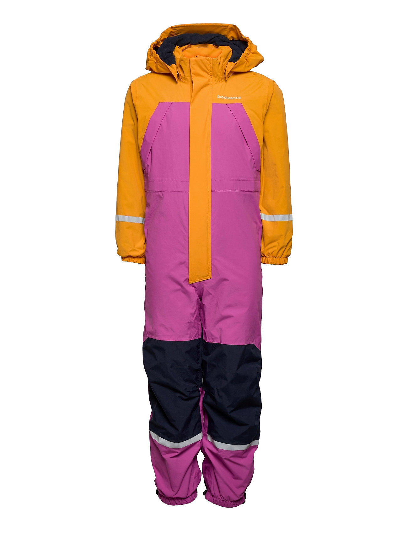 Didriksons Zeb Coverall Kinder pink/gelb 2021