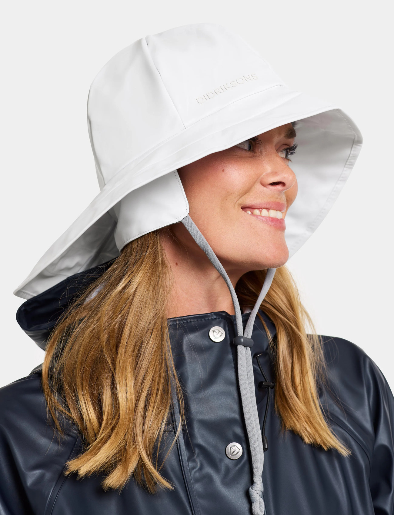 Didriksons Southwest Hat 2, L, White, Sport Accessories > Sport Hats, Dame