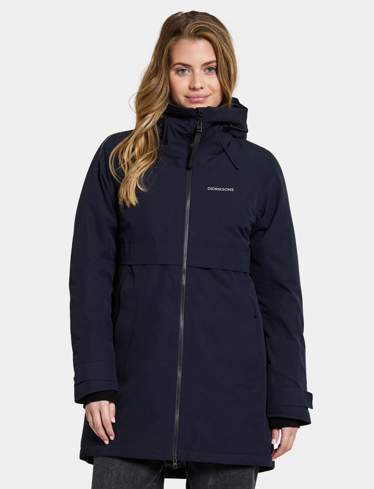 Didriksons Helle Wns Parka 5 (Dark Night Blue/Blå) - 1760 kr | Boozt.com