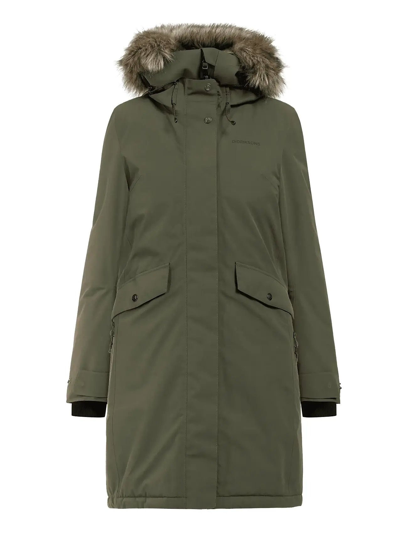 DIDRIKSONS Erika Parka Khaki - 36 - Damen