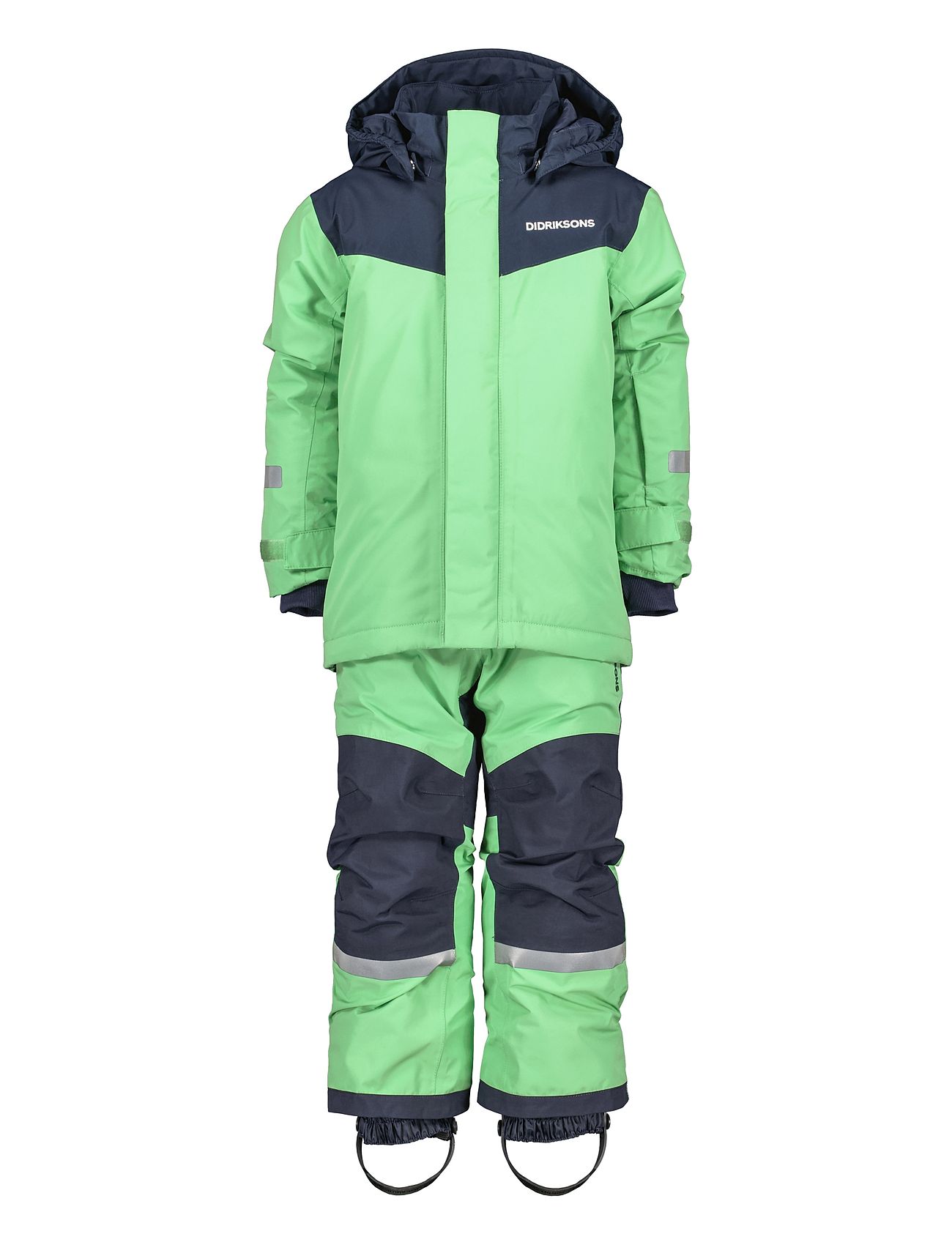 Skare Kids Set Green Didriksons