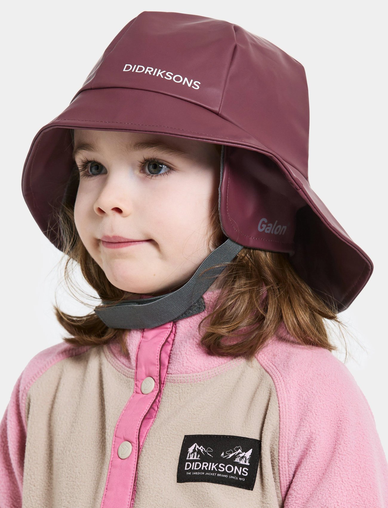 Didriksons Southwest Kids, 56, Burgundy, Hatte > Regnhatte, Børn