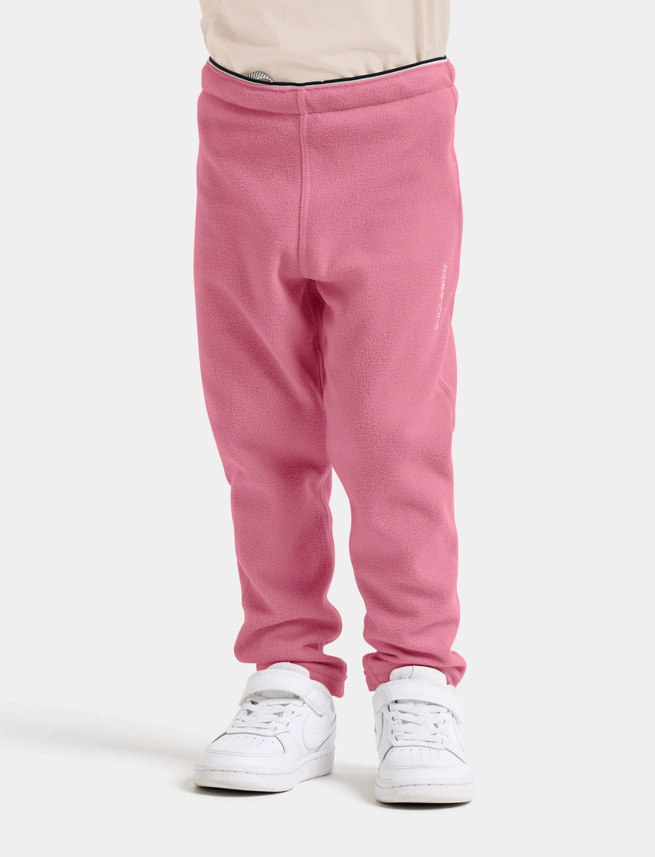 Didriksons Monte Kids Pants 9, 110, Pink, Overtøj I Fleece > Bukser I Fleece, Børn
