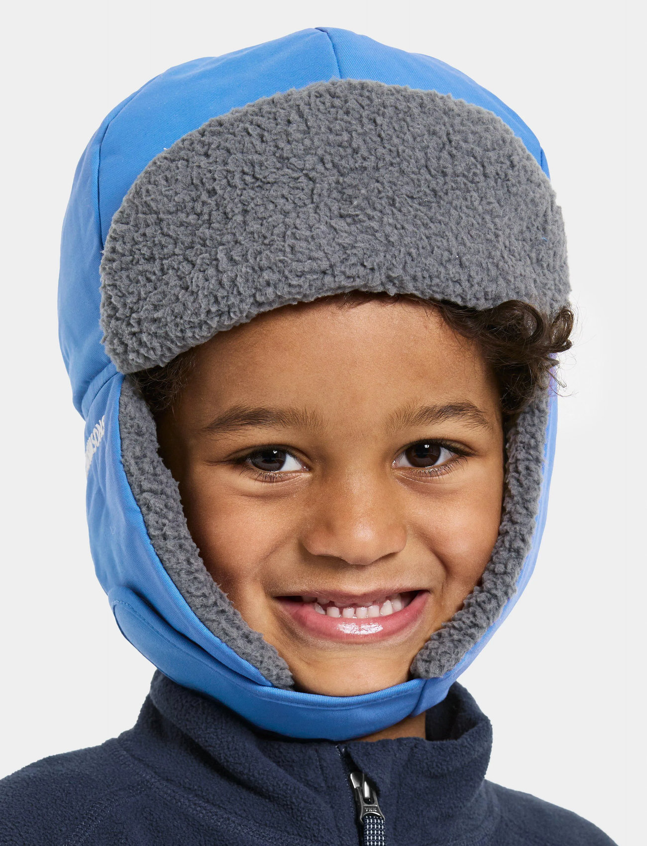 Didriksons Biggles Cap 6, 52, Blue, Huer > Vinterhuer, Børn