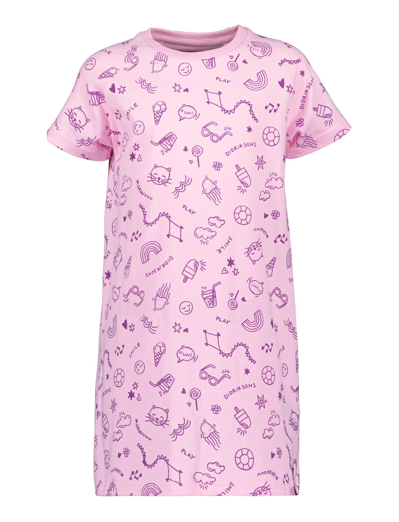 Smultron K Dress Pink Didriksons
