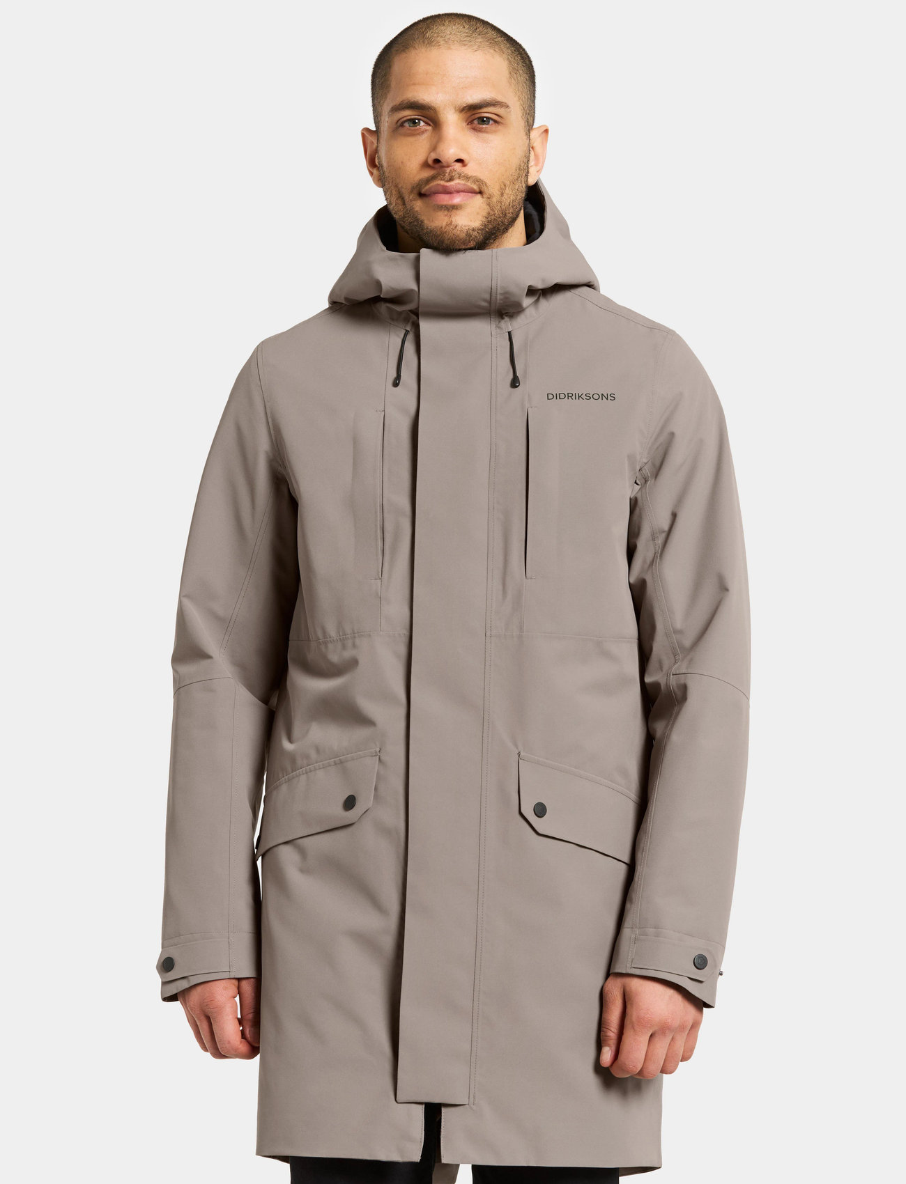 Didriksons Falke Usx Parka, M, Brown, Sport Jackets > Sport Parkas, Herre