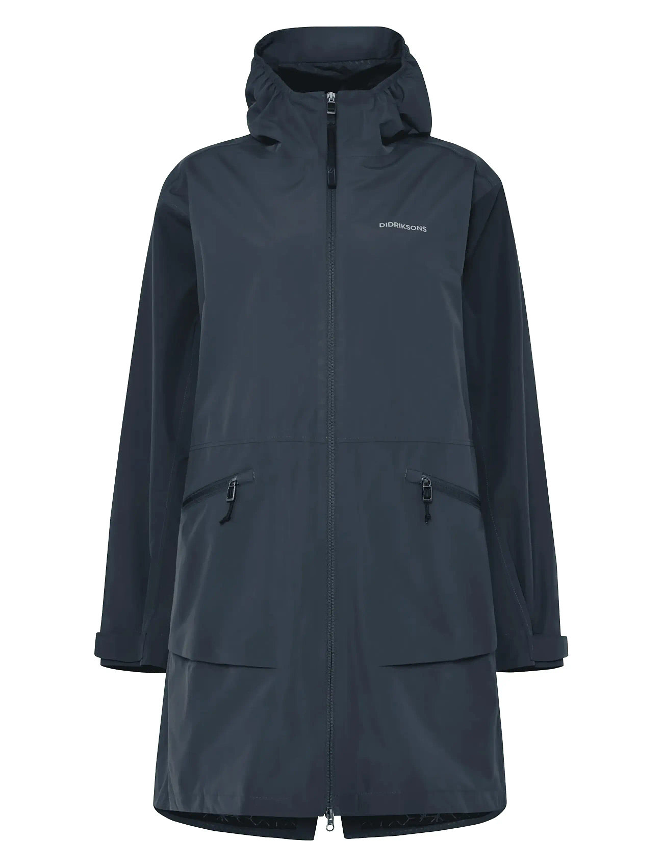 Didriksons Eliana Wns Parka, 42, Navy, Sport Rainwear > Sport Raincoats, Dame