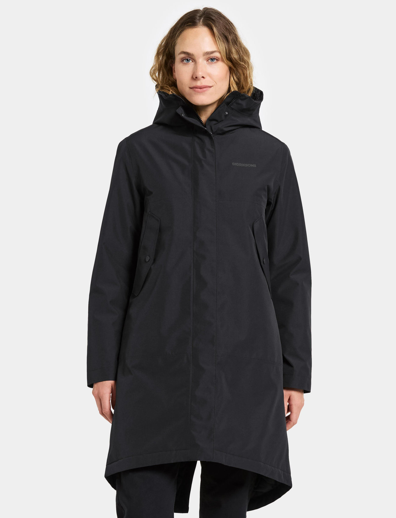 Didriksons Iris Wns Parka, 36, Black, Sport Jackets > Sport Parkas, Dame