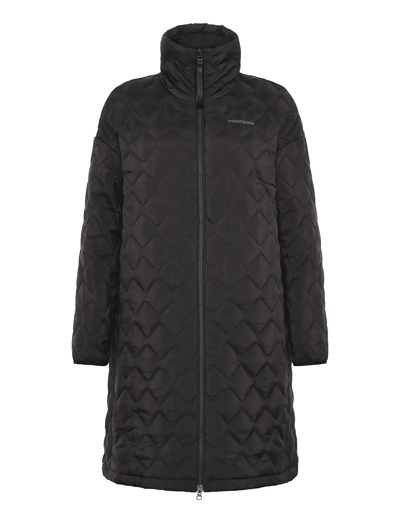 DIDRIKSONS Nino Wns Parka Long Schwarz - 44 - Damen