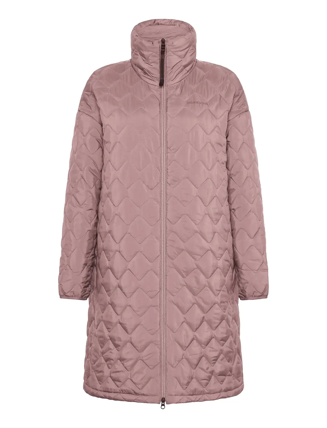 DIDRIKSONS Nino Wns Parka Long Pink - 38 - Damen