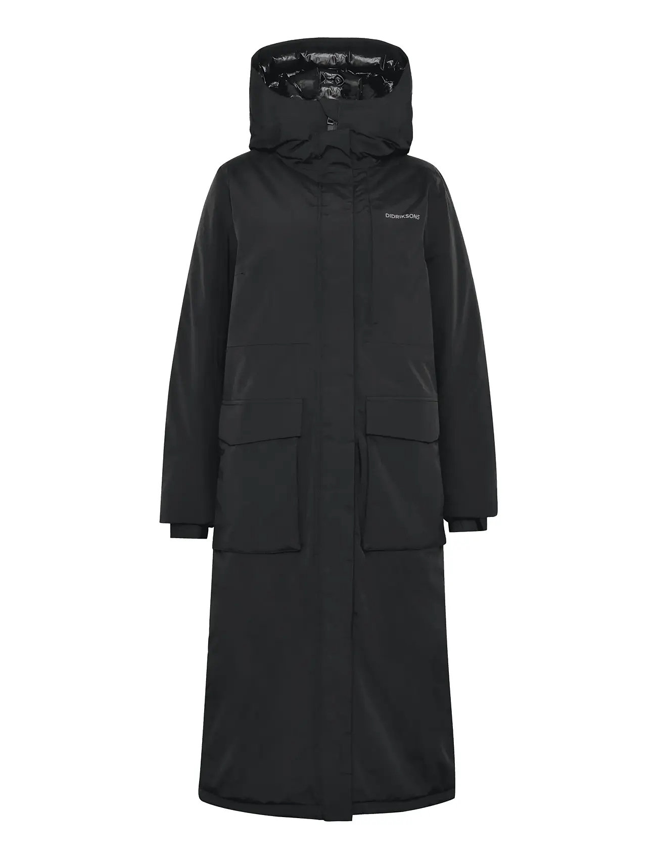 DIDRIKSONS Leya Wns Parka L 4 Schwarz - 44 - Damen