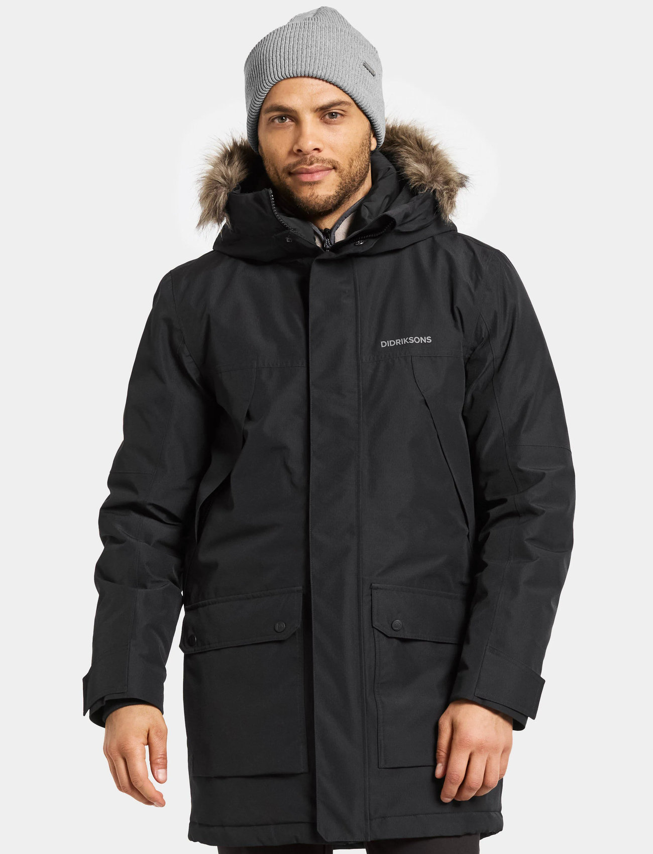 Didriksons Rick Usx Parka 2, L, Black, Sport Jackets > Sport Parkas, Herre