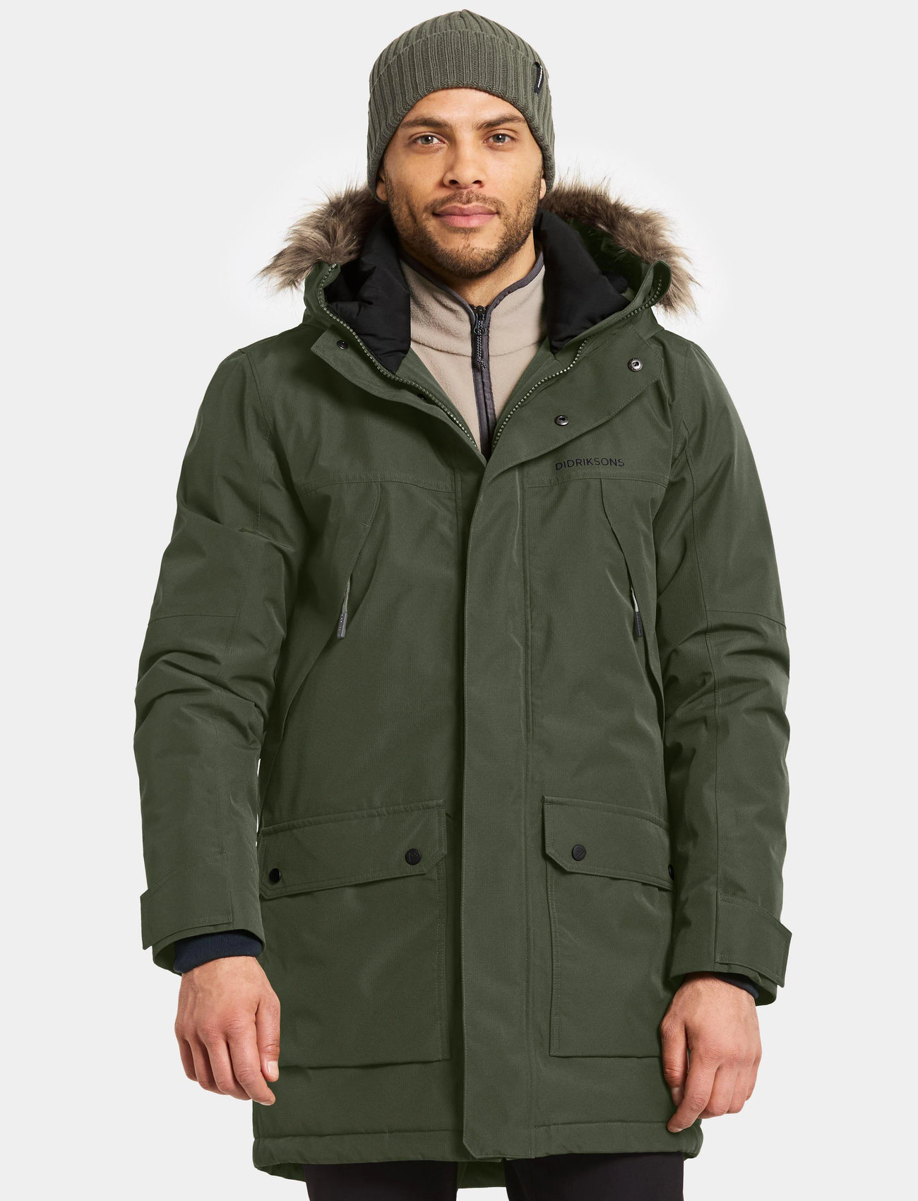 Didriksons Rick Usx Parka 2, XXL, Green, Sport Jackets > Sport Parkas, Herre