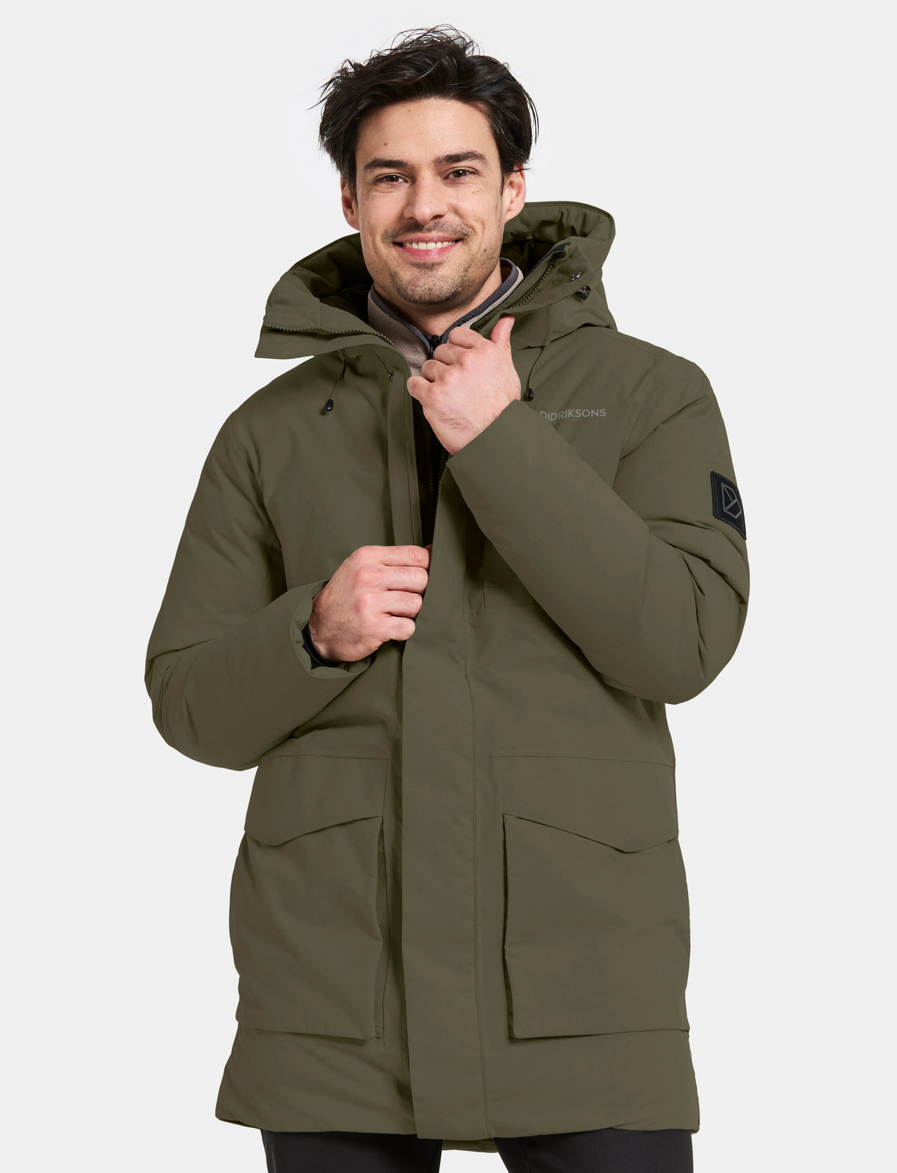 Didriksons Akilles Usx Parka 2, XXL, Green, Sport Jackets > Sport Parkas, Herre