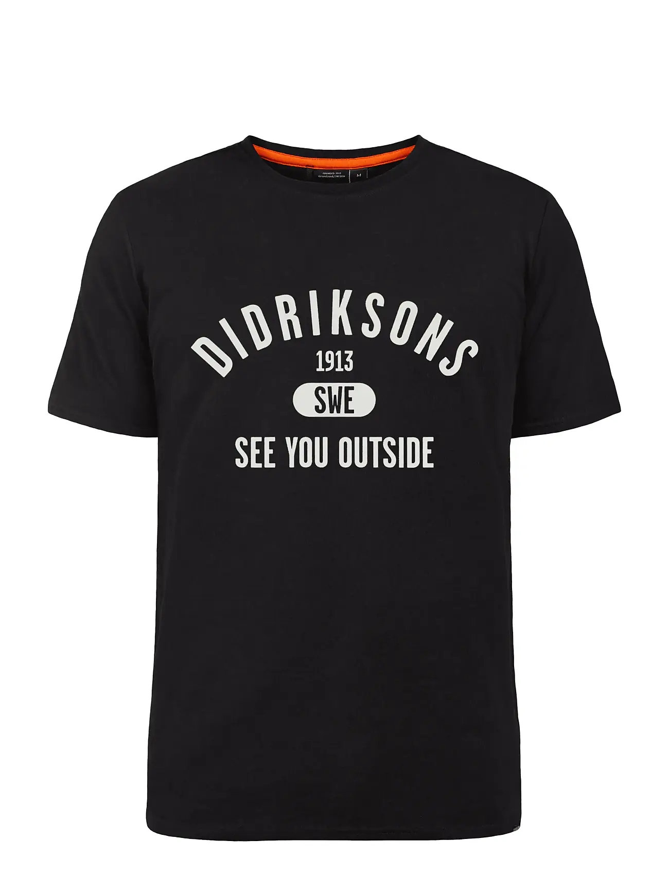DIDRIKSONS Harald Usx T-Sh Col Schwarz - XXL - Herren