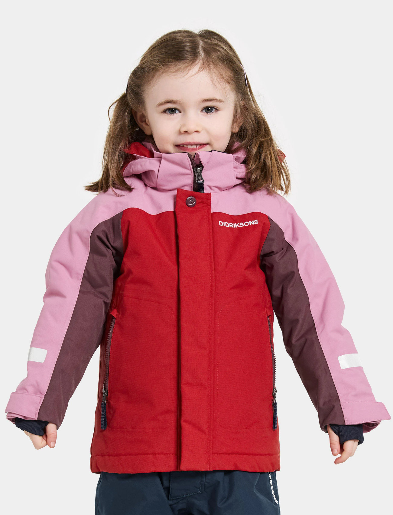 Didriksons Neptun Kids Jkt 4, 92, Pink, Jakker Og Frakker > Vinterjakker, Børn