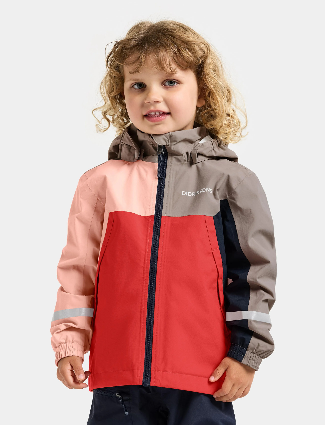 Didriksons Pilvi Kids Jkt 2, 128, Multi/patterned, Skaltøj > Skaltøjsjakke, Børn
