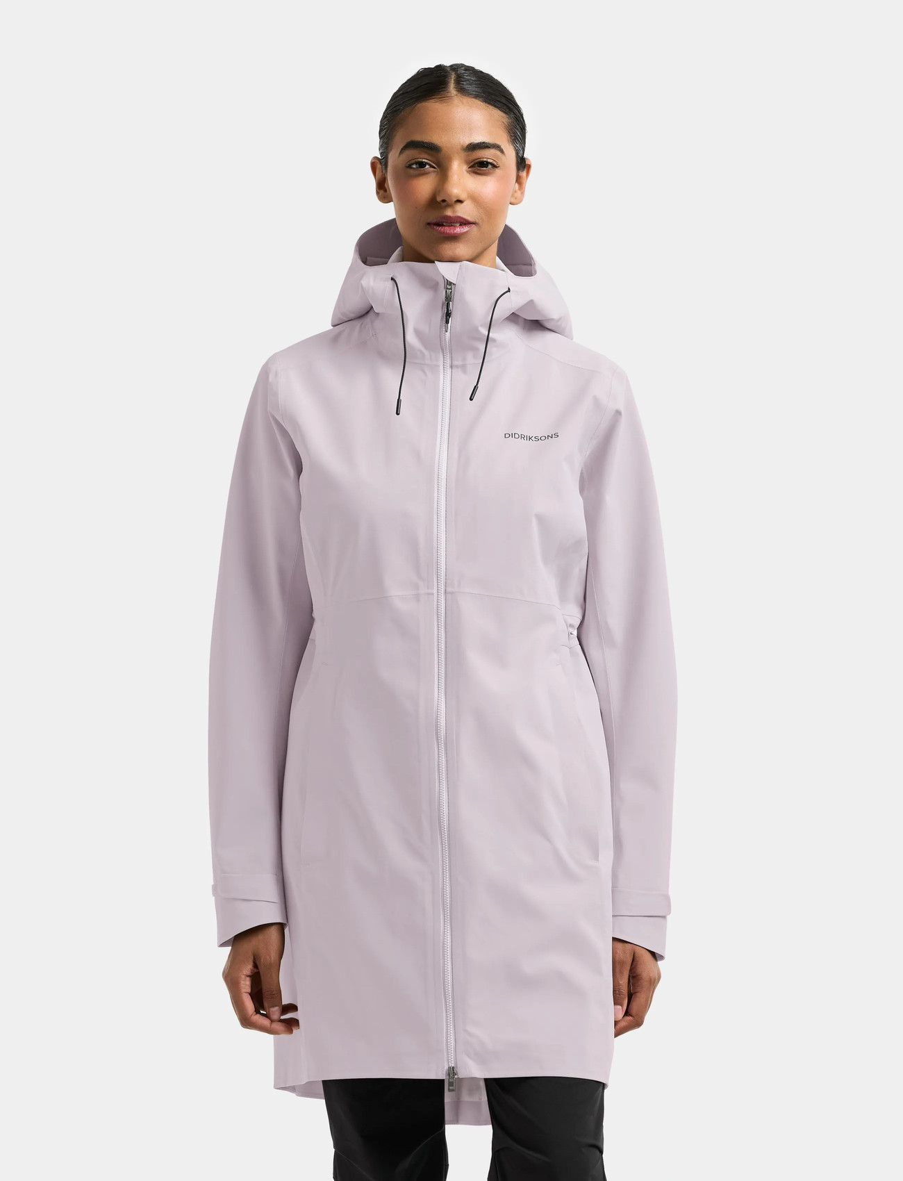 Didriksons Bea Wns Parka 6, 34, Beige, Regntøj > Regnfrakker, Dame