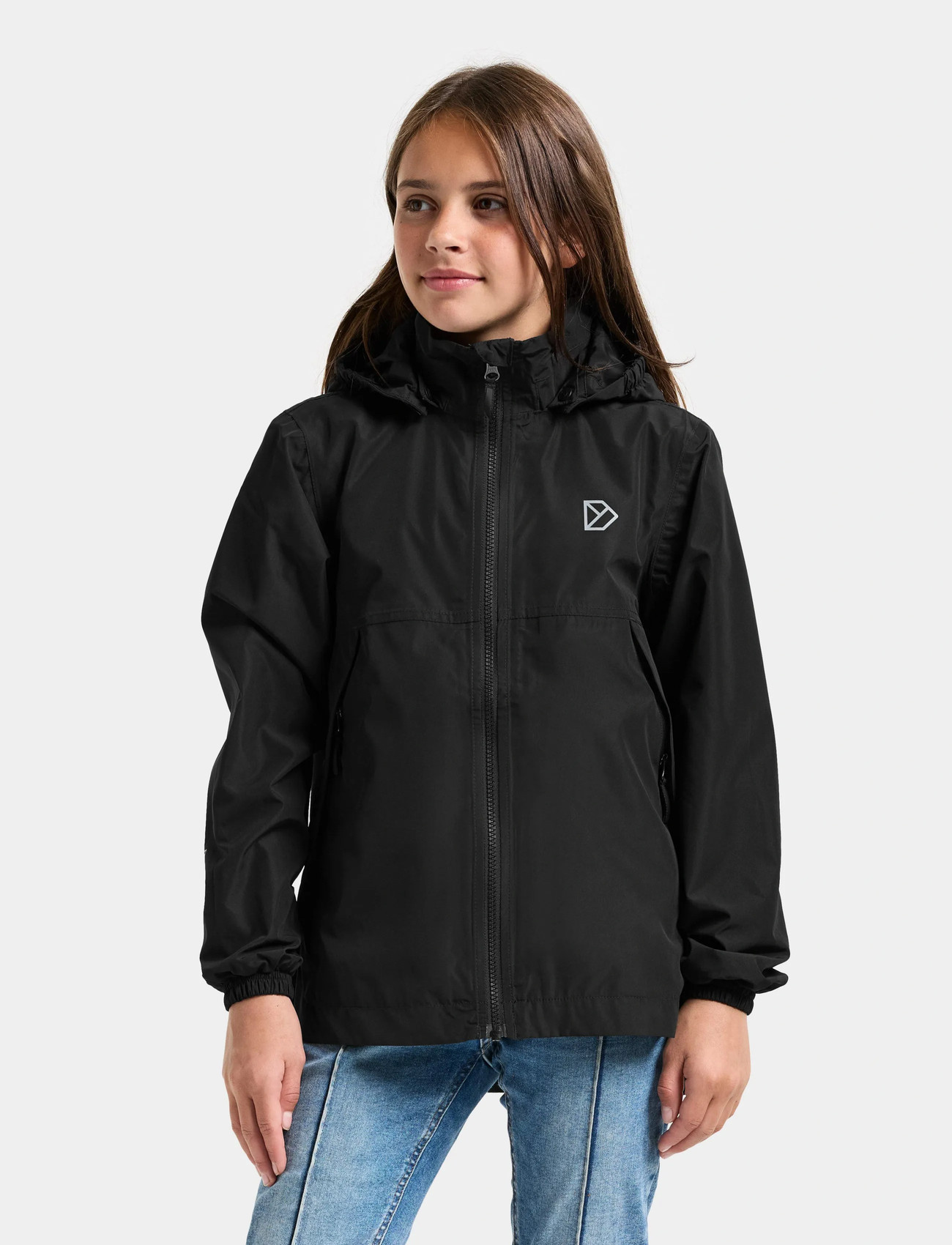 Didriksons Meliss Kids Jkt 2, 150, Black, Skaltøj > Skaltøjsjakke, Børn