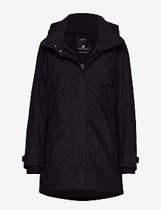 Didrikson Femmes Parka Veste BEA Wns Parka 2 Bleu Clair Coupe-vent Imperméable