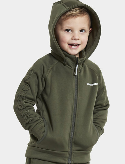 CORIN KIDS FULLZIP 6 - džemperi ar kapuci - deep green