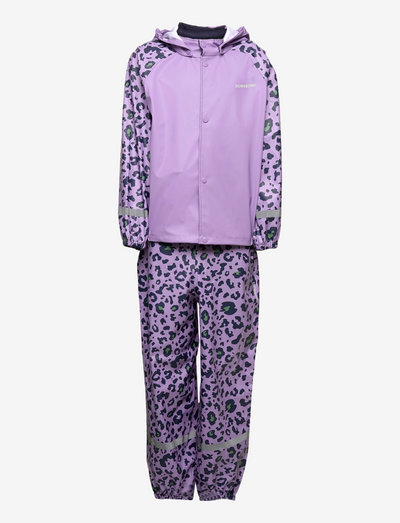 SLASKEMAN PR SET 5 - lined rainwear - camo lilac