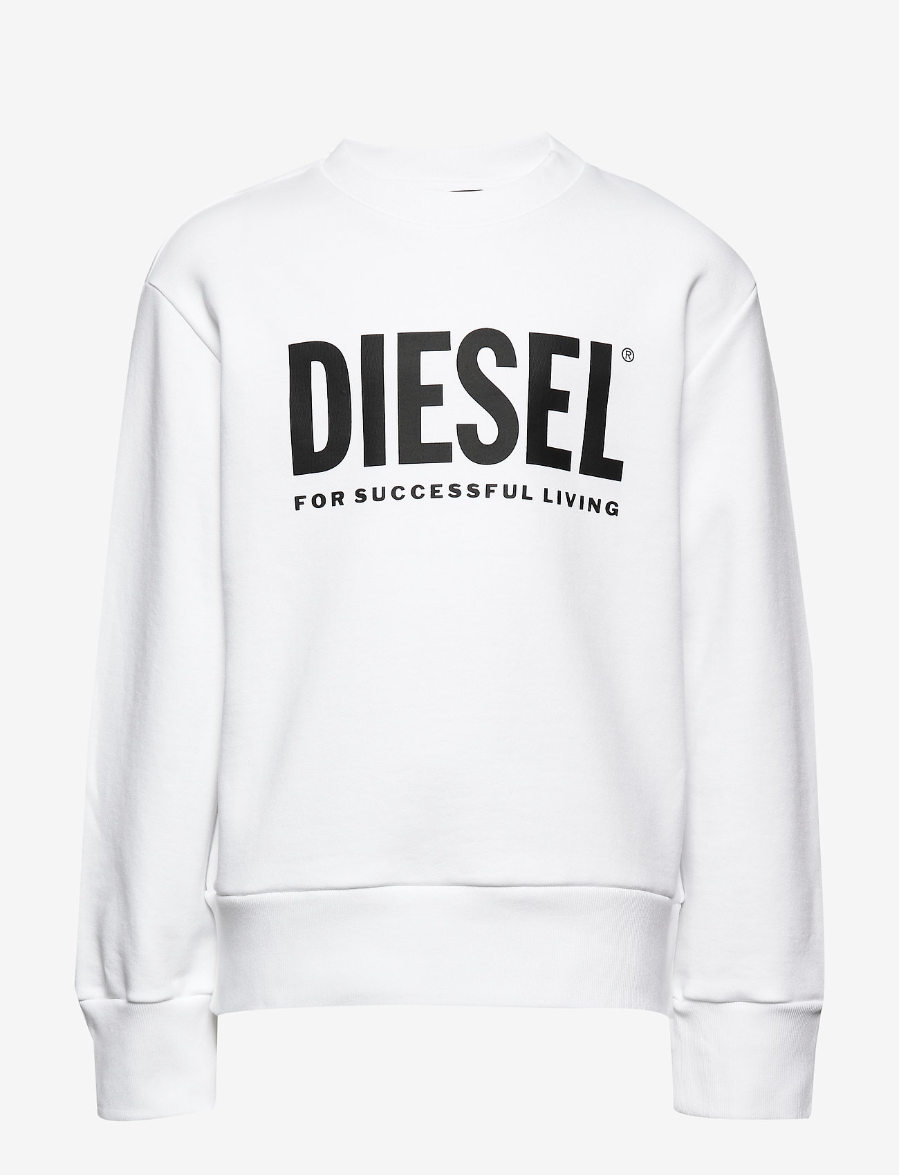 Diesel Screwdivision-logo Over Sweat-shirt (Bianco), 308.70 kr Stort udvalg af mærker | Booztlet.com