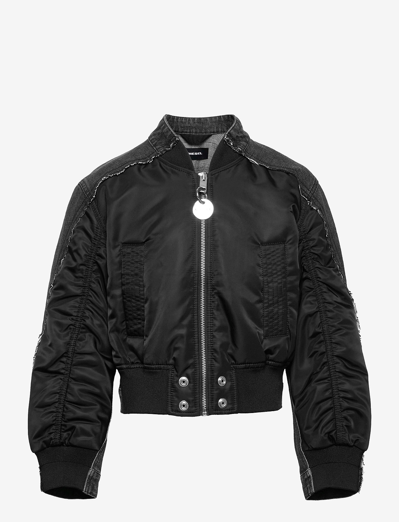 diesel black bomber jacket