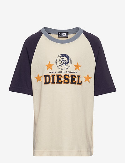 TURRY-D4D OVER T-SHIRT - t-shirt à manches courtes avec motif - panna