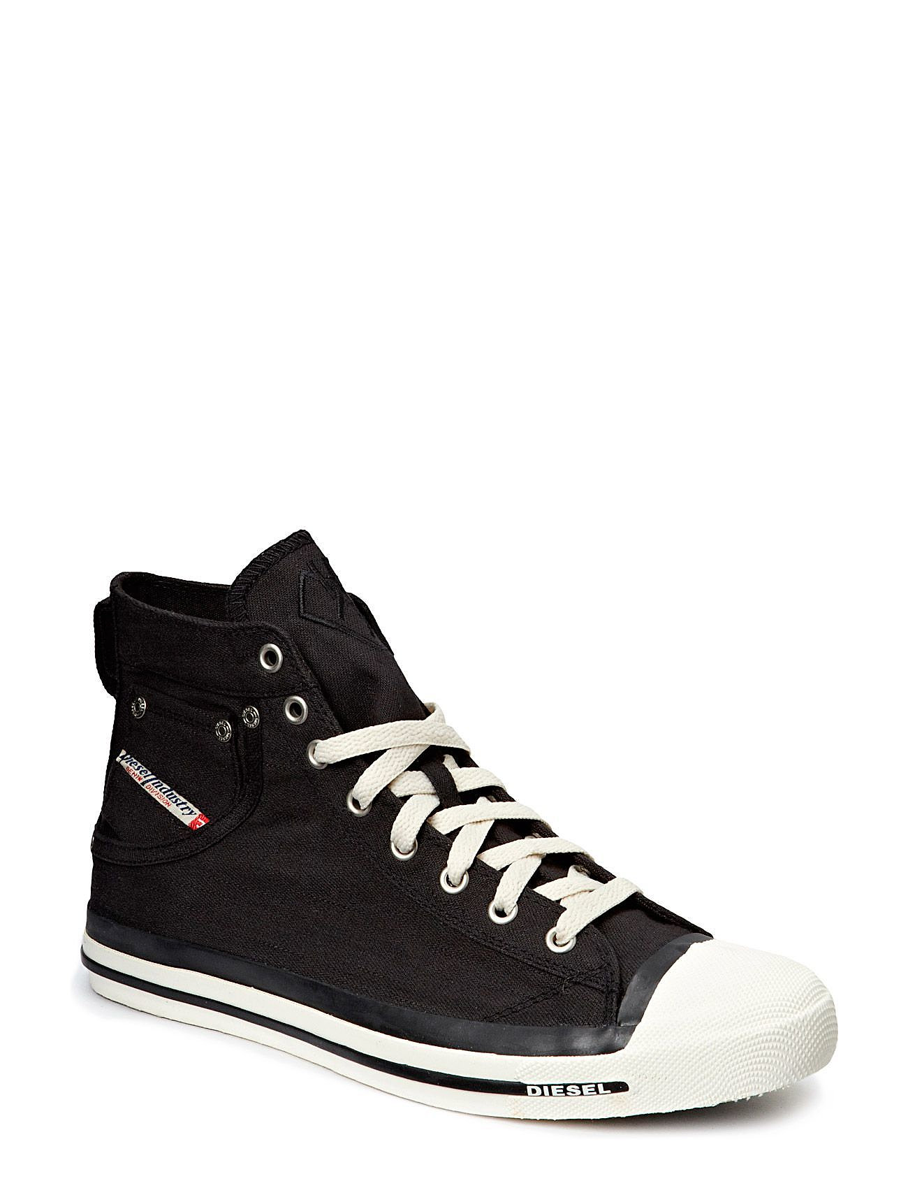 Magnete Exposure Sneaker Mid Hoge Sneakers Zwart Diesel Men diesel men kopen in de aanbieding