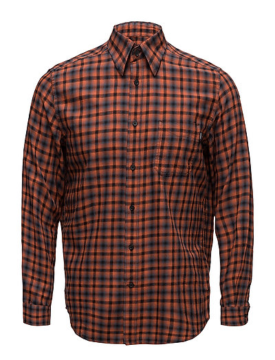 DIESEL S-Cull-A Shirt Hemd Casual Orange DIESEL MEN